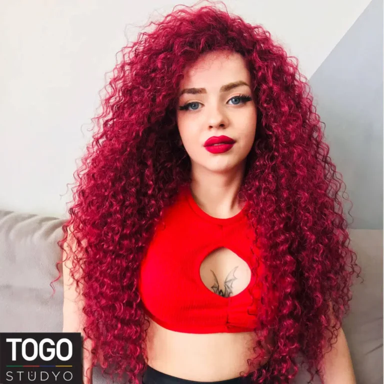 kıvırcık afro saçı