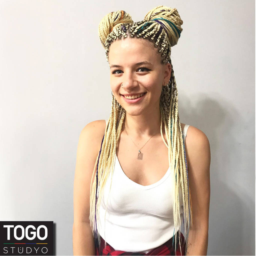 sarı renk afrika örgüsü