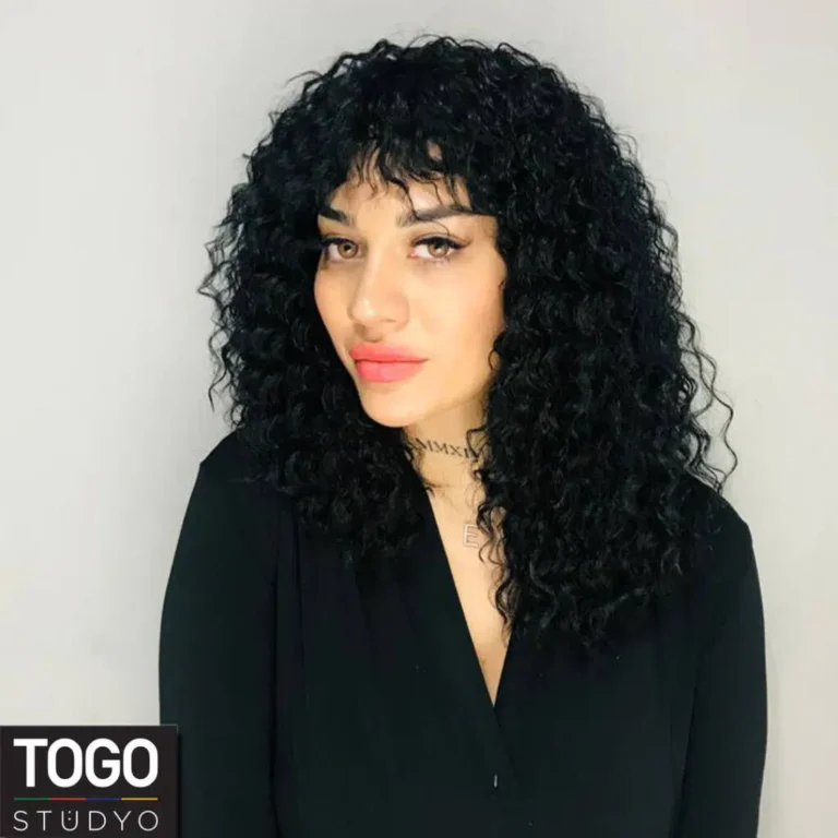 kahkullu afro dalgası saç