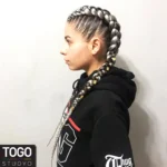 2 li cornrows örgüsü